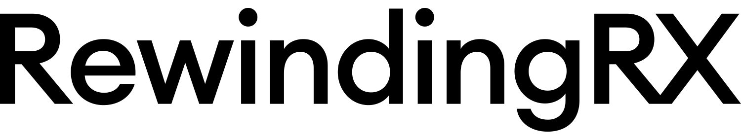 Rewinding RX logo